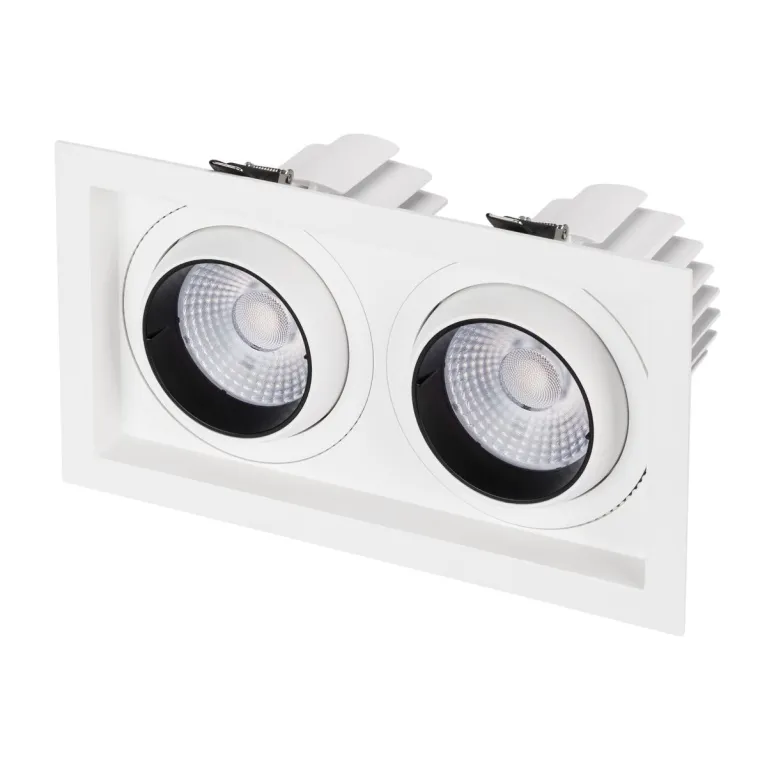 Встраиваемый светильник Arlight MS-VORTEX-BUILT-S250x140-2x30W Day4000 (WH-WH, 50 deg, 230V) 042370