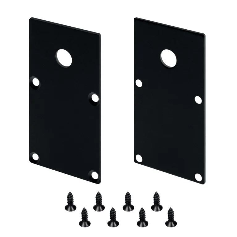 Заглушка Arlight LINE-S-3667 BLACK с отверстием 042915