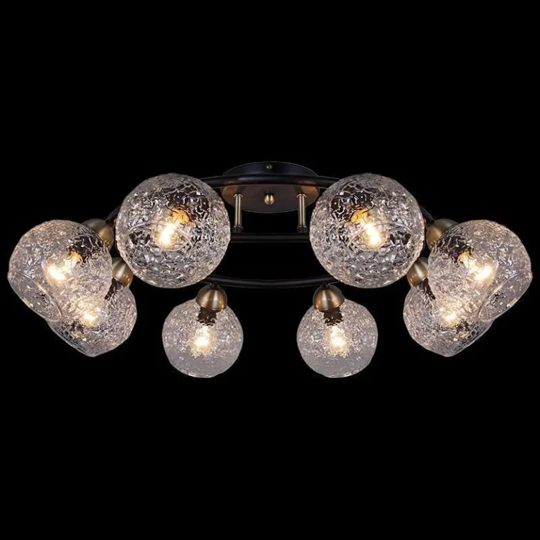 Потолочная люстра Illumico IL0296-8CSQ-79 BK AB