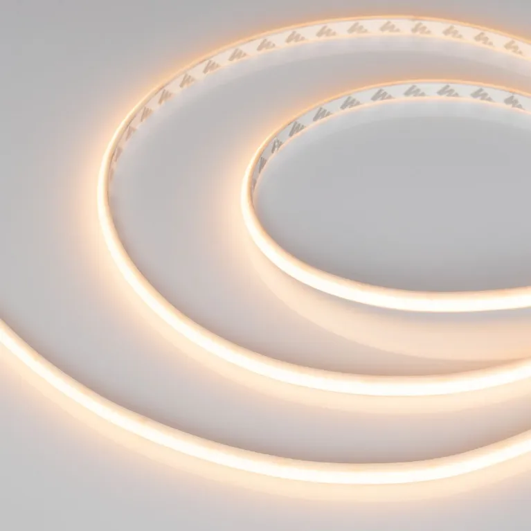 Светодиодная лента герметичная Arlight MICROLED-PW-M288-10mm 24V Warm2700 (12 W/m, IP66, 2216, 5m) 0
