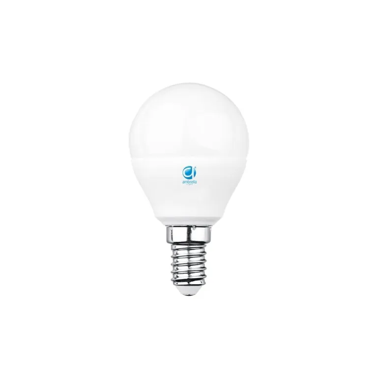 Лампа светодиодная Ambrella light E14 6W 3000K белая 204114
