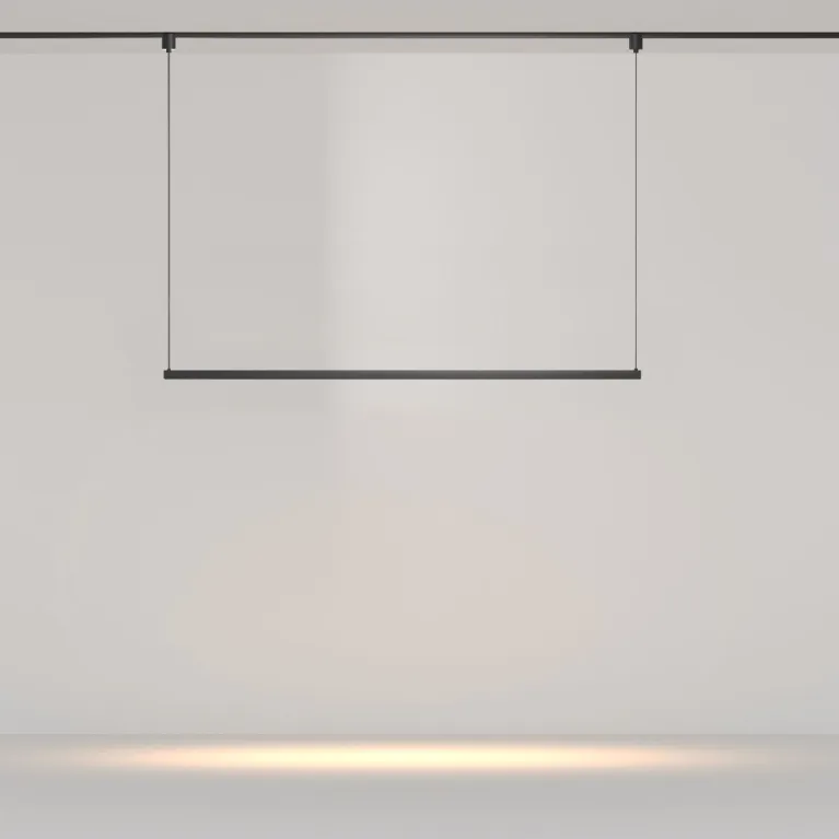 Трековый подвесной магнитный светильник Maytoni Basis TR170-1-52W3K-B