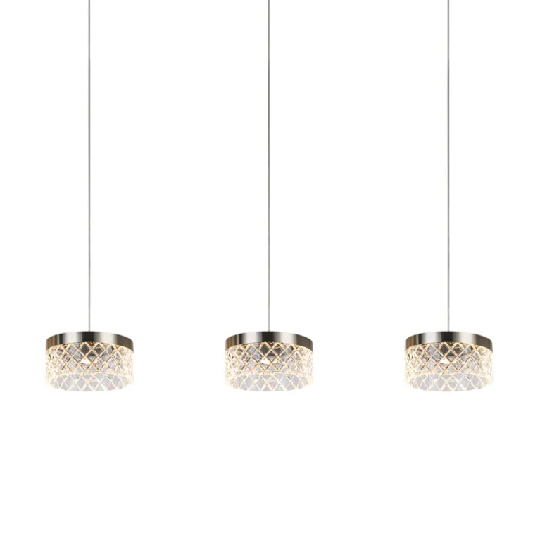 Подвесной светильник Delight Collection MD21020075 MD21020075-3B satin nickel