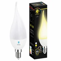 Лампа светодиодная Ambrella light E14 6W 3000K белая 205014