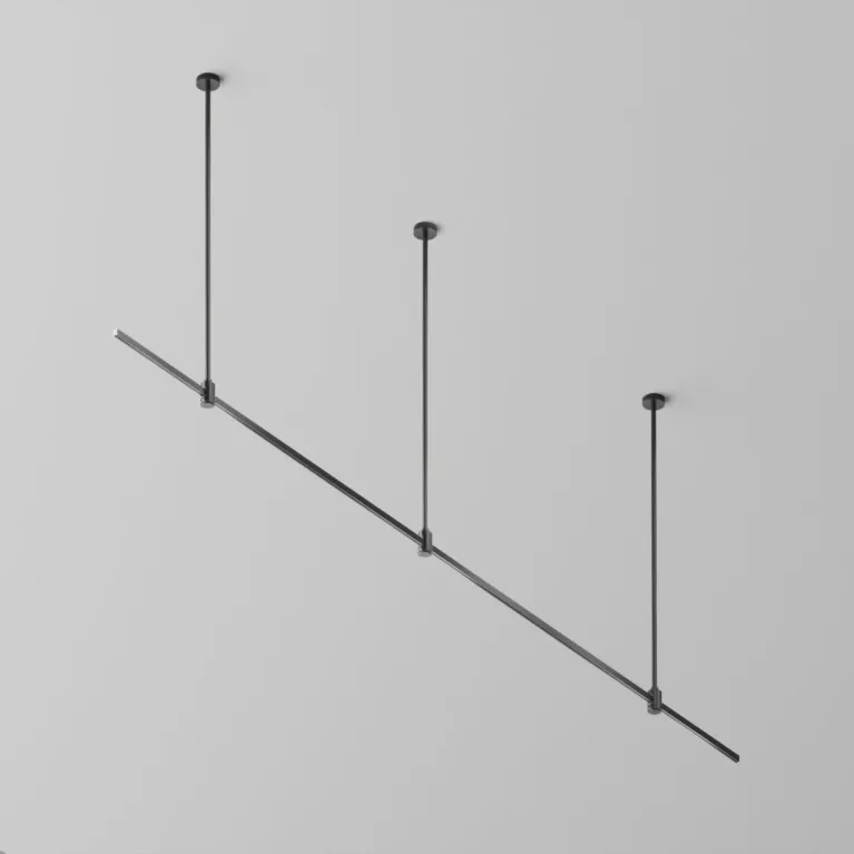 Основание Long прямое для трековых светильников Maytoni Technical Flarity TFC-Flar-L01-B