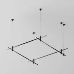 Основание на тросовых подвесах Hang для трековых светильников Maytoni Flarity TFC-Flar-H04-B