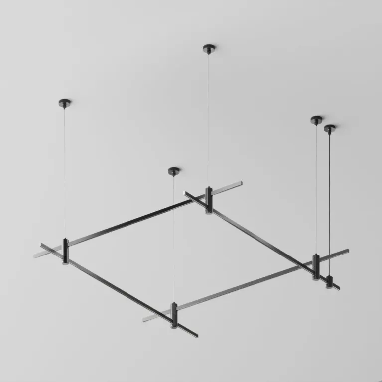 Основание на тросовых подвесах Hang для трековых светильников Maytoni Flarity TFC-Flar-H04-B