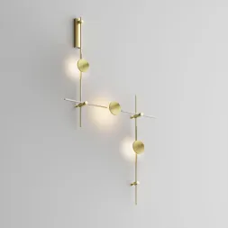 Готовая конструкция настенная Plato 3 шт. и блоком питания Maytoni Technical TFC-Flar-W01-BS