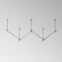 Основание Long двухуровневое для трековых светильников Maytoni Technical Flarity TFC-Flar-L02-B