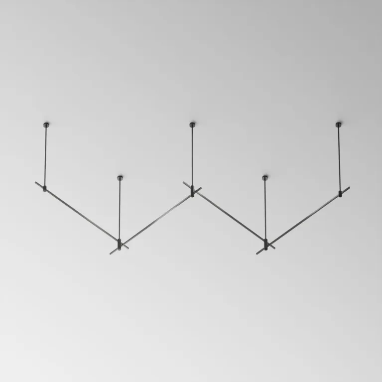 Основание Long двухуровневое для трековых светильников Maytoni Technical Flarity TFC-Flar-L02-B