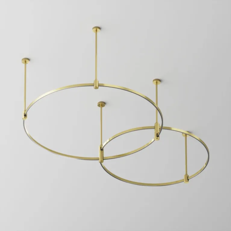 Основание Medium круглое двухуровневое для трековых светильников Maytoni Flarity TFC-Flar-M01-BS