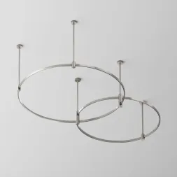 Основание Medium круглое двухуровневое для трековых светильников Maytoni Flarity TFC-Flar-M01-PT