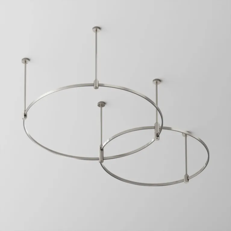 Основание Medium круглое двухуровневое для трековых светильников Maytoni Flarity TFC-Flar-M01-PT