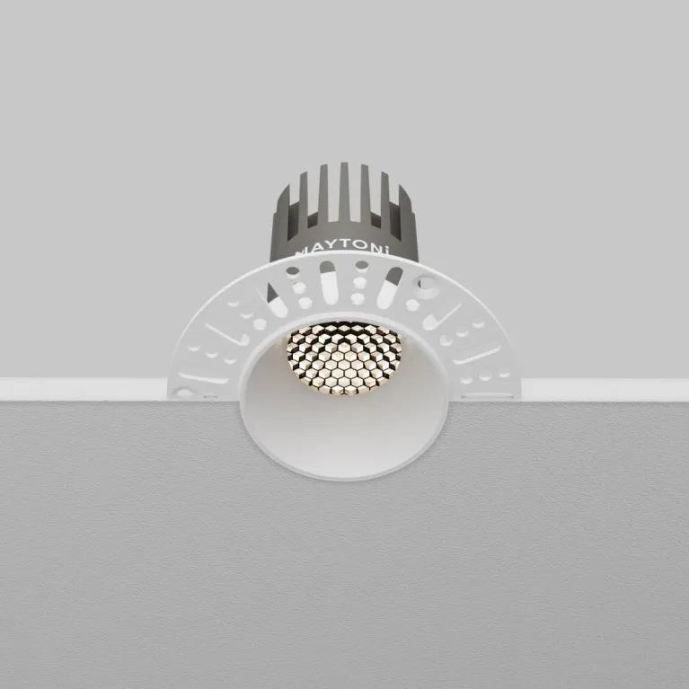 Встраиваемый светильник Maytoni Technical Dip DL124-10W-4K-TRS-W