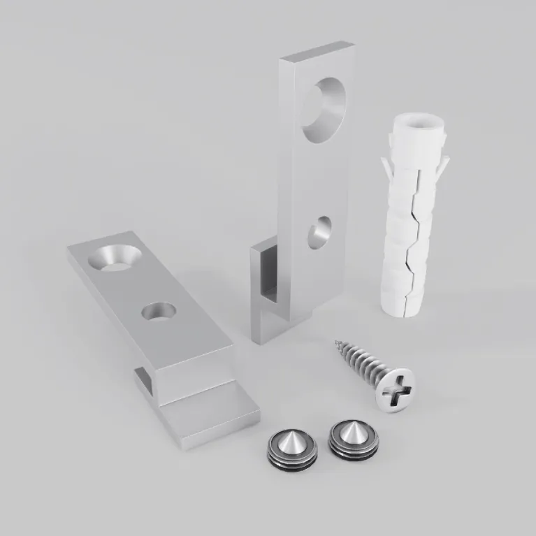 Комплект креплений для радиусного профиля со свеченим вверх/вниз (2 шт.) Maytoni Led strip ALM-3535R