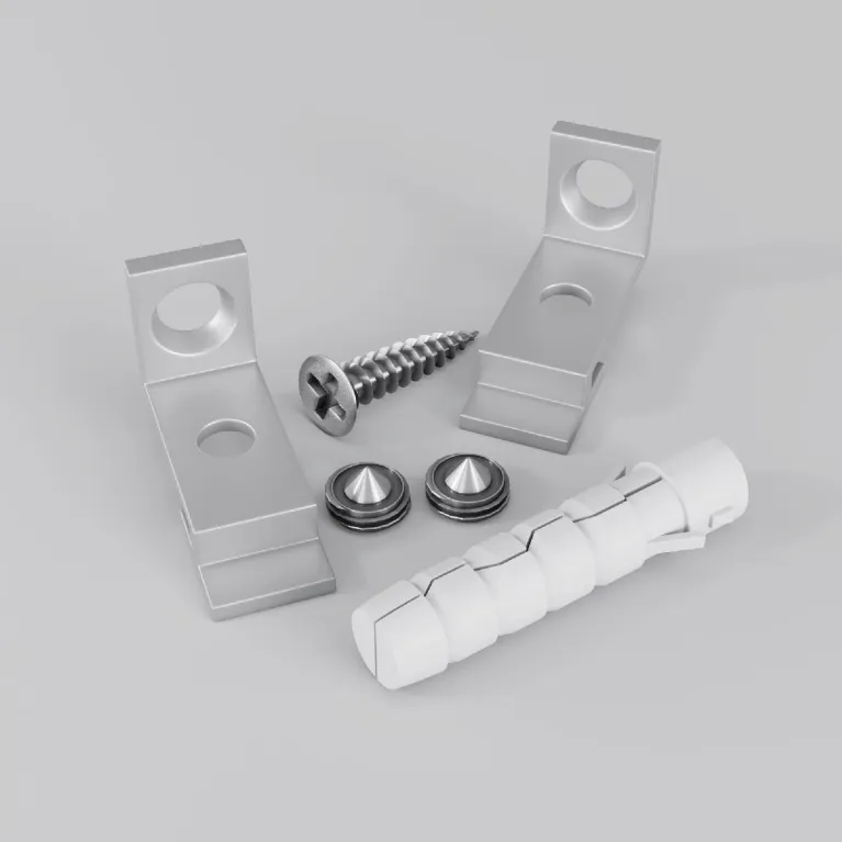 Комплект креплений для радиусного профиля с боковым свечением (2 шт.) Maytoni Led strip ALM-3535R-1M