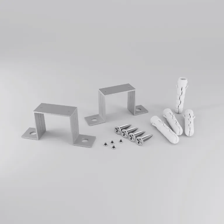 Комплект крепления для встроенного монтажа радиусного профиля (2 шт.) Maytoni Led strip ALM-3535R-4M