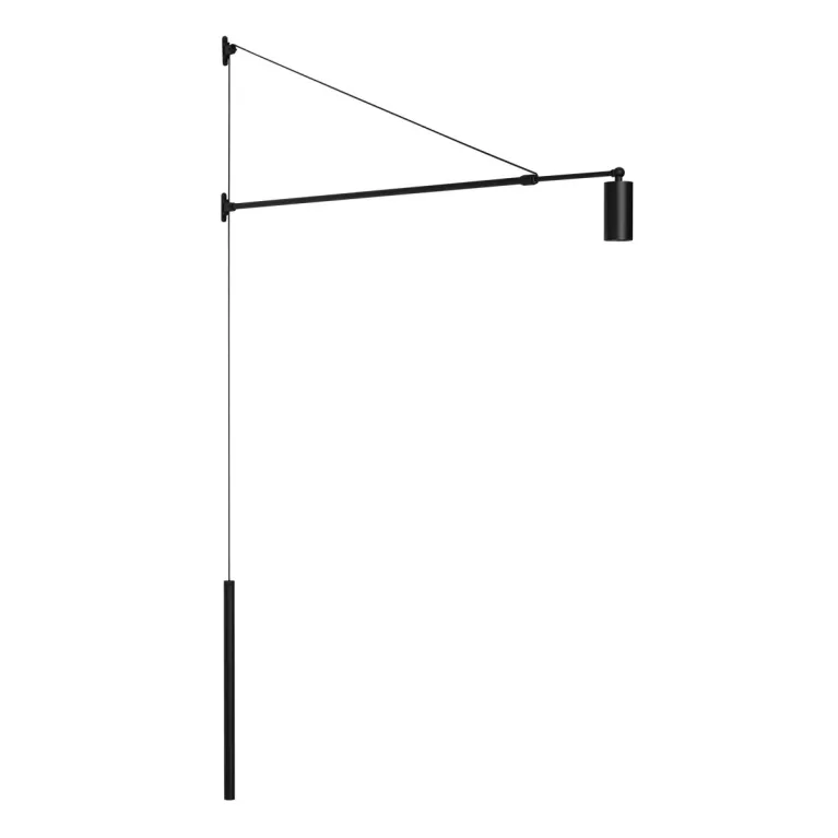Настенный светильник Arlight SP-KANEL-WALL-6W Warm3000 (BK, 36 deg, 230V, TELESCOPIC) 059601