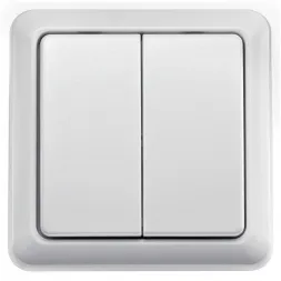 Радиовыключатель двухклавишный SLV Control 470819