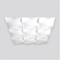 Потолочный светодиодный светильник Ambrella light Orbital Parrus FP2359 WH 288W D720*720
