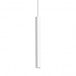 Подвесной светодиодный светильник Ideal Lux Ultrathin D040 Square Bianco