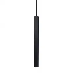 Подвесной светодиодный светильник Ideal Lux Ultrathin D040 Square Nero