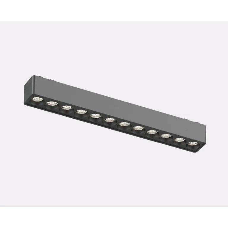 Трековый магнитный светильник Italline Kreator IT09-9010 black 3000K