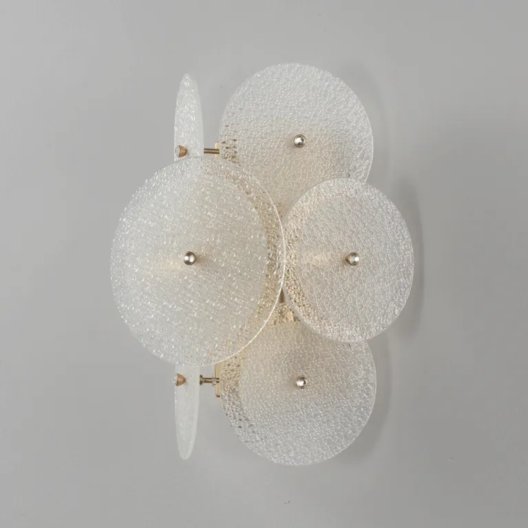 Настенный светильник Crystal Lux DANDELION AP2 GOLD