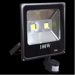 Прожектор Reluce 54100-0.2-001QY LED100W+SENSOR BK