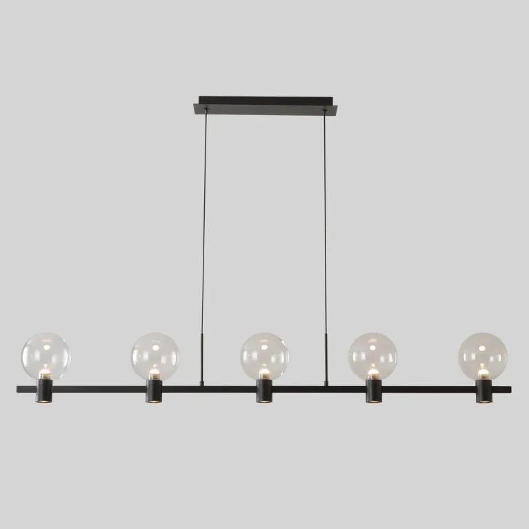 Подвесной светильник Crystal Lux DUET SP35W LED BLACK