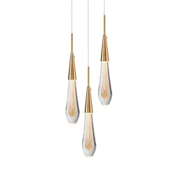 Подвесной светильник DeLight Collection Pour DZ1018P-3 brass