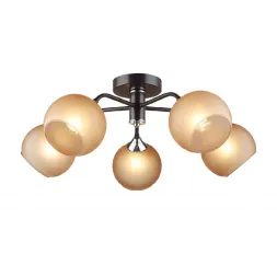Люстра на штанге IMEX MD.5965-5-S-COFFEE+CR