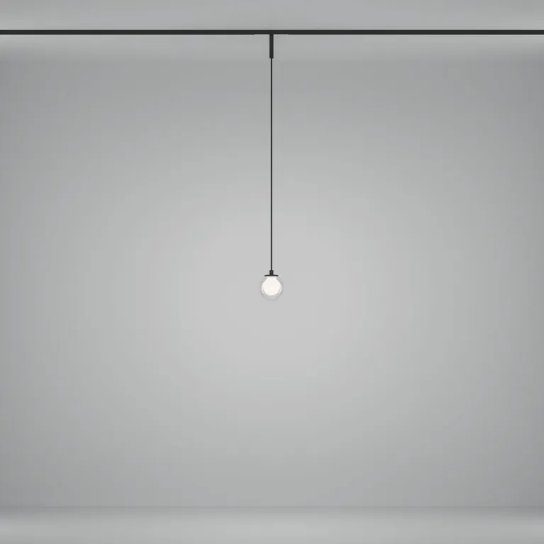 Трековый магнитный светильник Maytoni Bubble TR181PL-1-4WTW-B