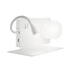 Бра Ideal Lux Book-1 Ap Bianco