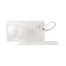 Бра Ideal Lux Book-2 Ap Bianco