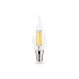 Филаментная светодиодная лампа Ambrella Light Bulbing E14 15W 4000K свеча на ветру 351524