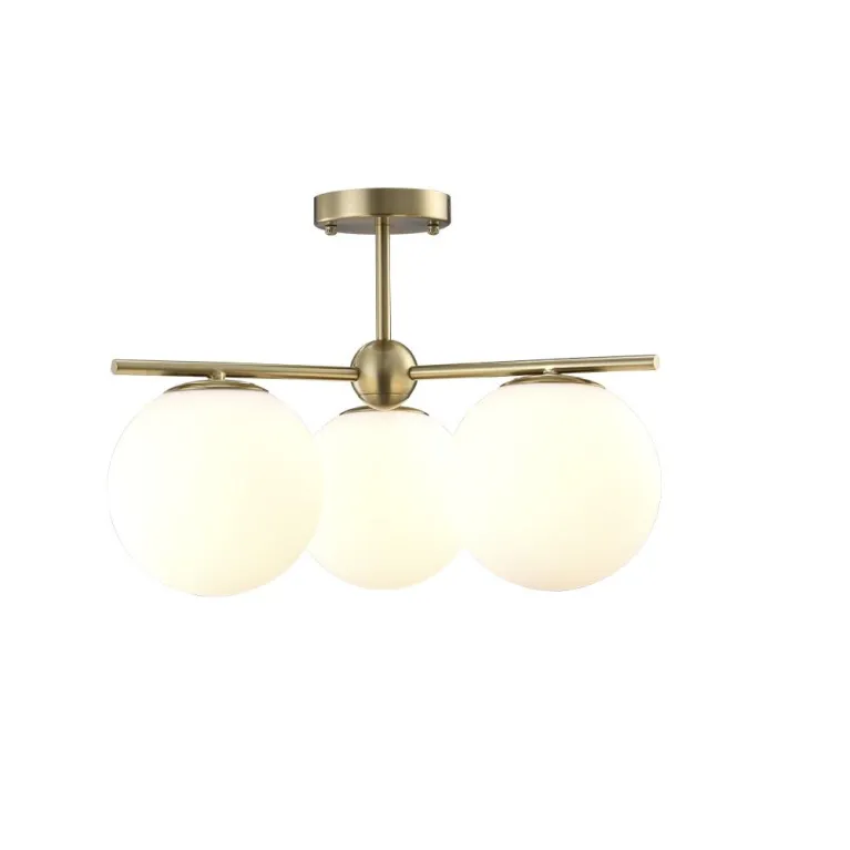 Подвесная люстра Crystal Lux FELIZ SP-PL3 BRONZE/WHITE