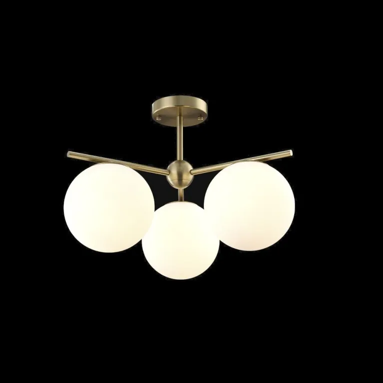 Подвесная люстра Crystal Lux FELIZ SP-PL3 BRONZE/WHITE