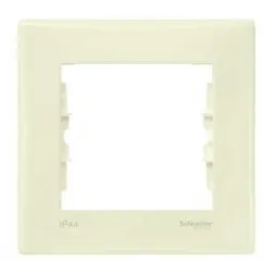 Рамка 1-постовая Schneider Electric Sedna IP44 SDN5810147