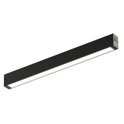 Трековый однофазный светильник Denkirs Smart Linear DK8004-CONN-BK
