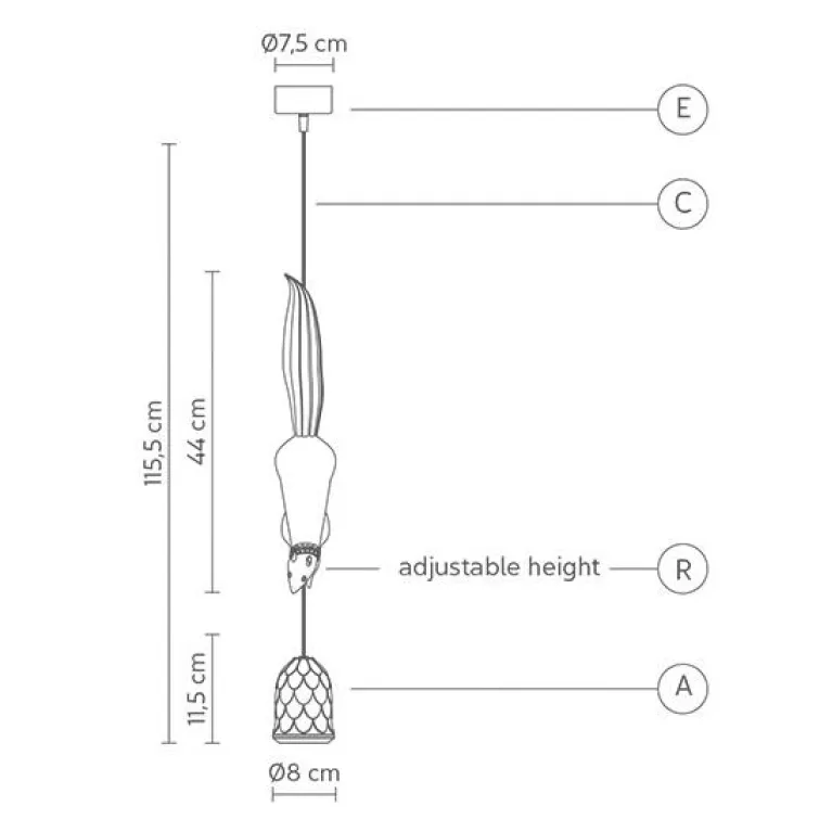 Подвесной светильник Imperium Loft Karman Sherwood 85110-22