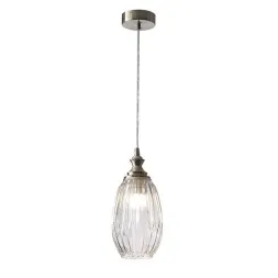 Подвесной светильник Newport 6141/S nickel/clear М0062457