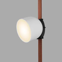 Трековый однофазный светильник Denkirs Belty Spot DK5543-WH+BK