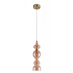 Подвесной светильник Crystal Lux Iris SP1 A Amber