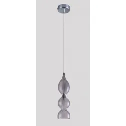 Подвесной светильник Crystal Lux Iris SP1 B Smoke