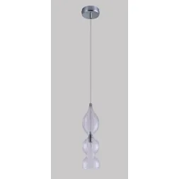 Подвесной светильник Crystal Lux Iris SP1 B Transparent