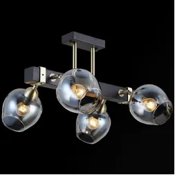 Потолочная люстра Illumico IL9736-4CSQ-79 BK AB