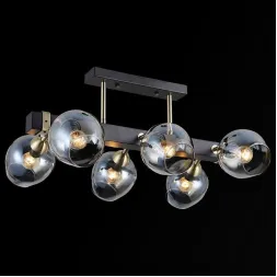 Потолочная люстра Illumico IL9736-6CSQ-79 BK AB