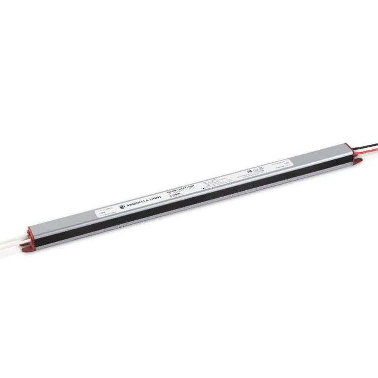 Блок питания для светодиодной ленты Ambrella Light Illumination 60Вт DC12В 5A IP67 GS9807