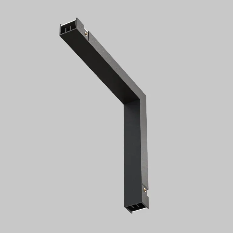 Коннектор питания угловой внутренний Maytoni Basity TRA172ICPC-1B